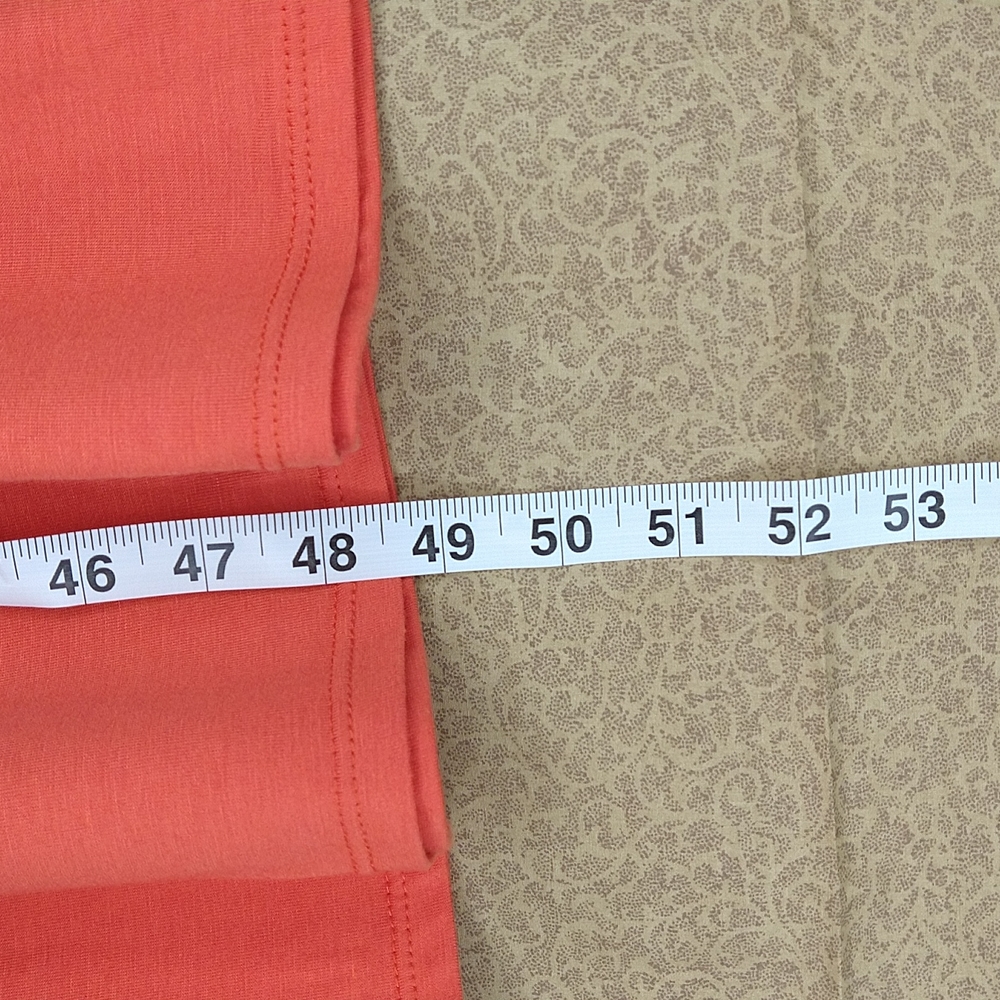 Women Orange Tube Dress Size:L (12-14) - Picture 6 of 7